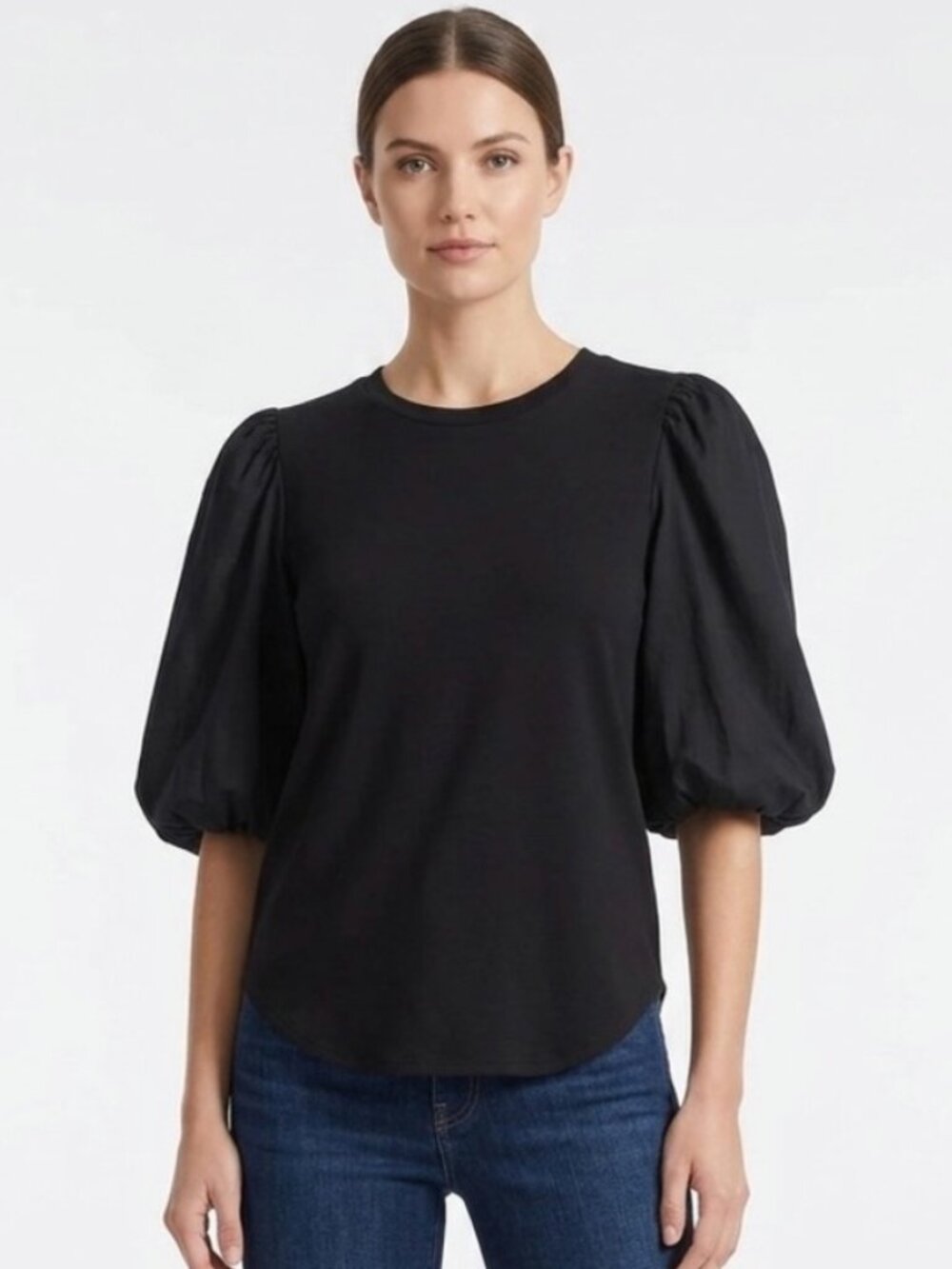 Veronica Beard Retta Black Short Sleeve